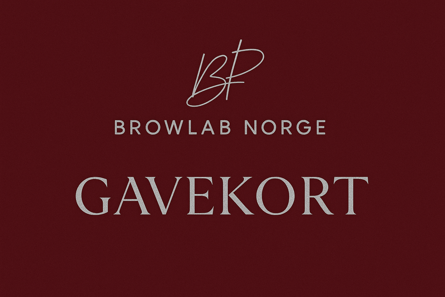 BROWLAB NORGE GAVEKORT