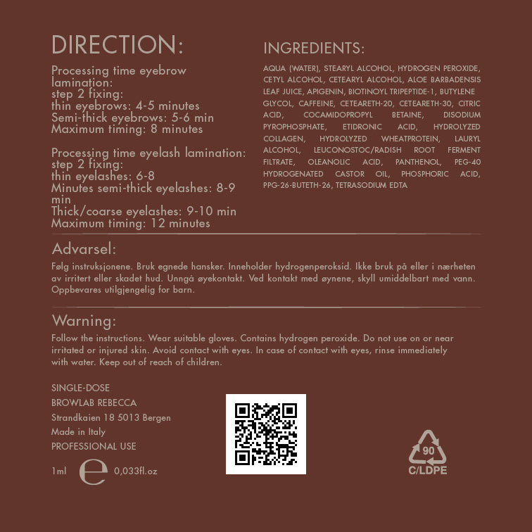Browlab - steg 2 (10 pakker)